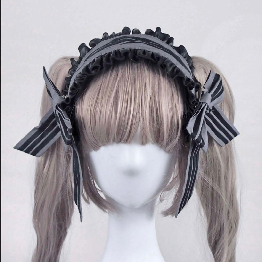 《人気完売品》HIDOLATRAL THEODOL リボンジャージヘッドドレス