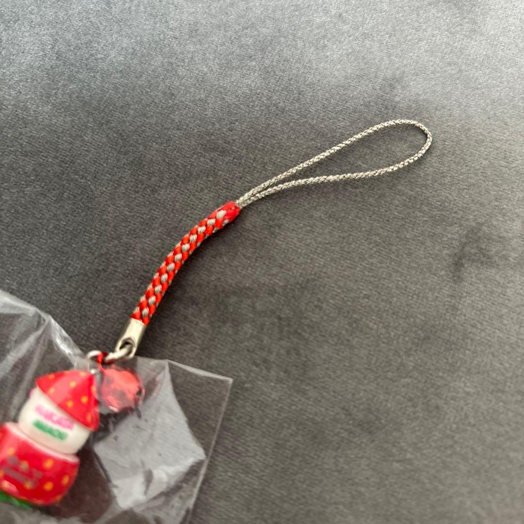 博多あまおうキティ 根付け ご当地キティ レアデザイン 苺 いちご