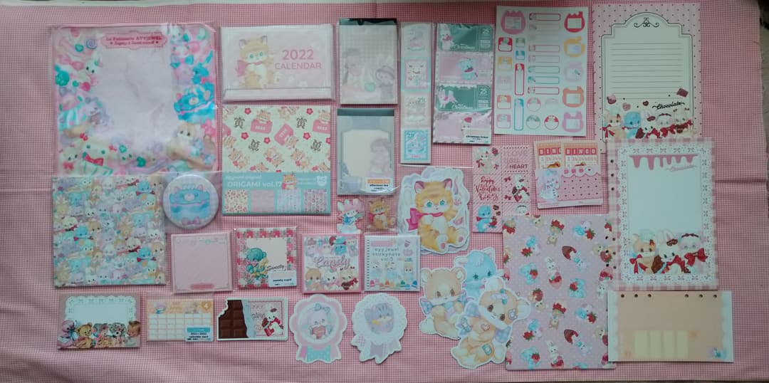 レトロアニマル　紙ものセット