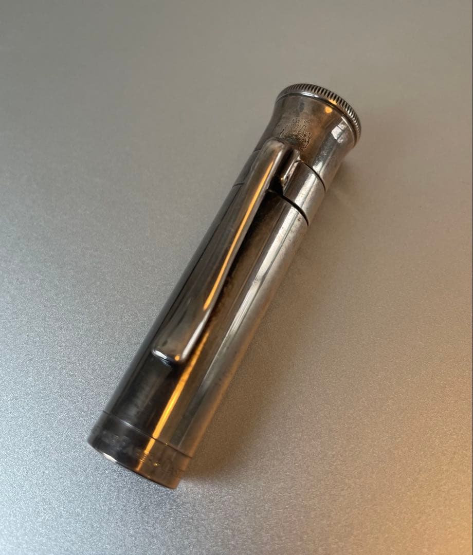 ファーバーカステル 万年筆 クラシック エボニー シルバーコーティング B