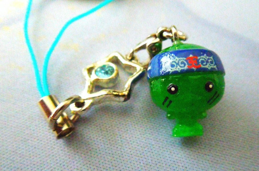 まりも　マリモの　ぴりも　ストラップ