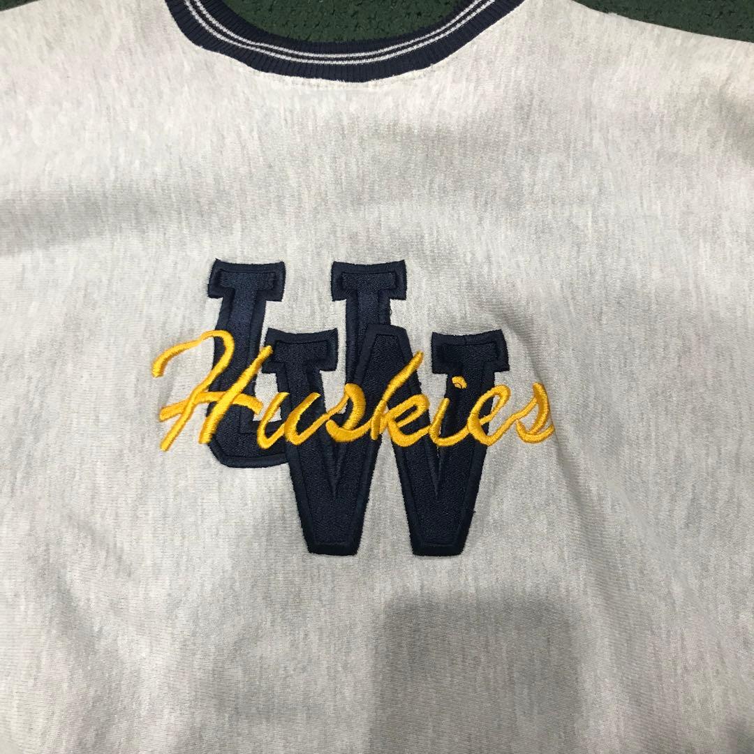 90s チャンピオン　リバースウィーブ　スウェット　USA製　刺繍タグ　XL