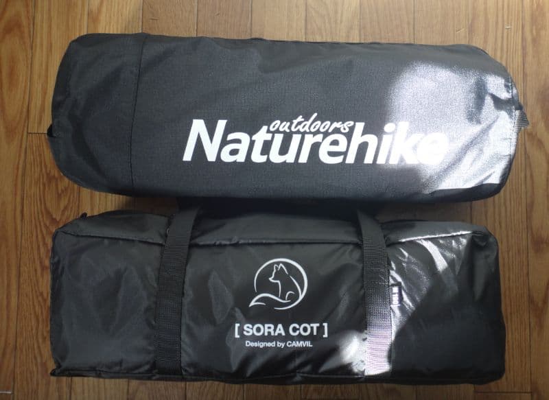 CAMVILコットテント＆Naturehikeコット新品同様
