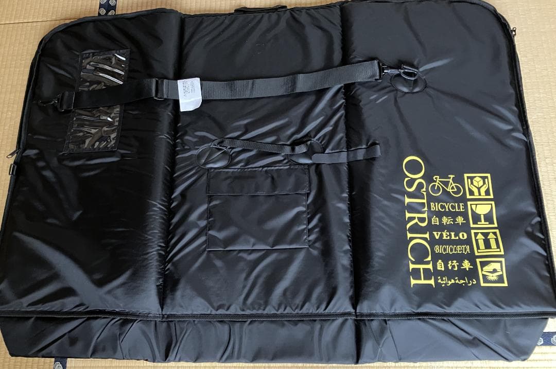 (オーストリッチ) 輪行バッグ [OS-500]トラベルバッグ ブラック