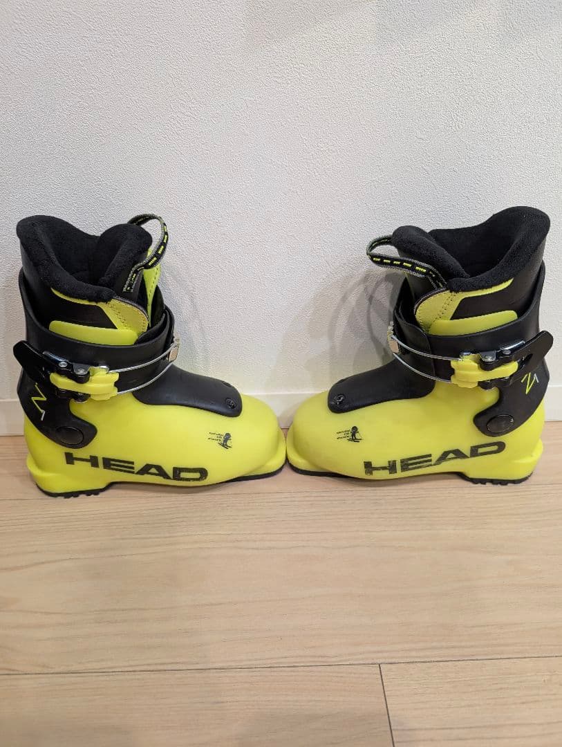 ジュニアスキーセット HEAD スーパーシェイプ 97cm 、ブーツセット