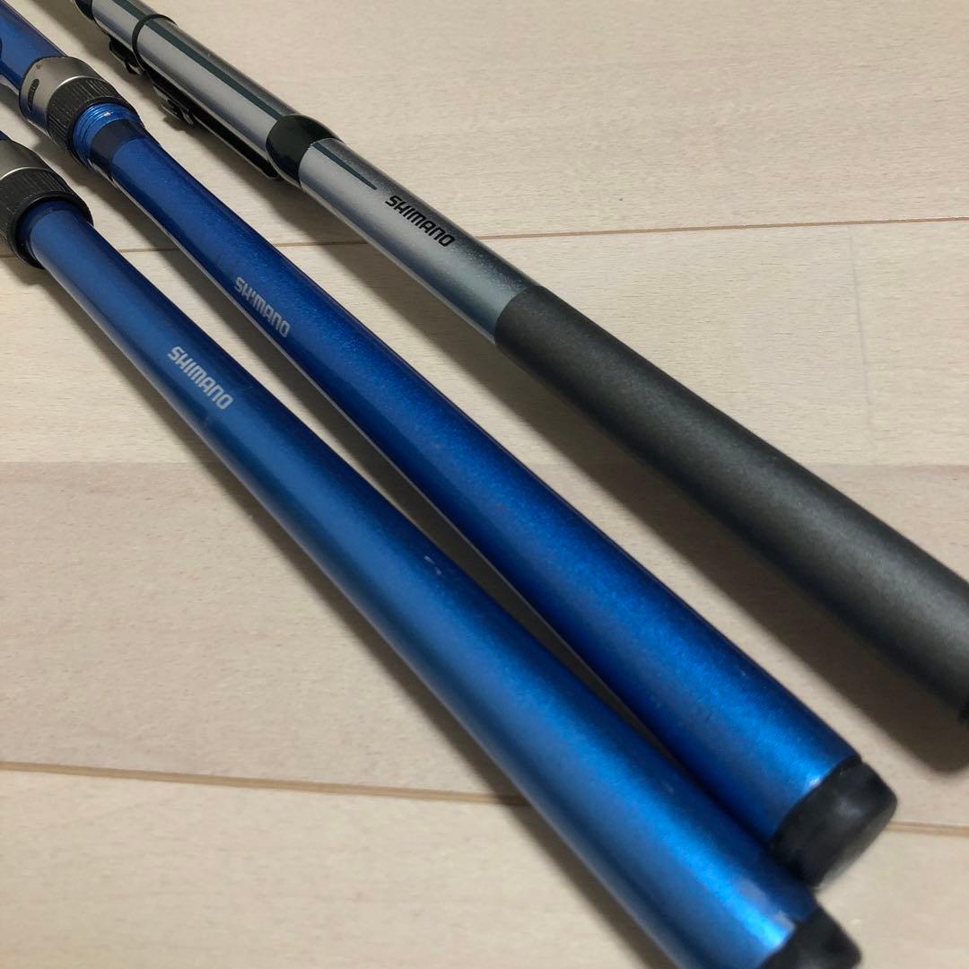 SHIMANO 投げ竿　磯竿釣り