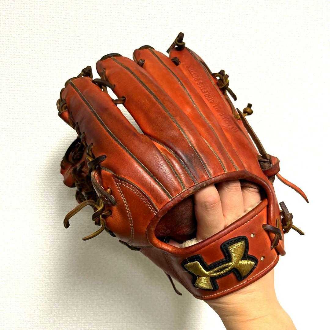 965 アンダーアーマー 柳田モデル 即戦力 型良 硬式 外野手グローブ 左投げ