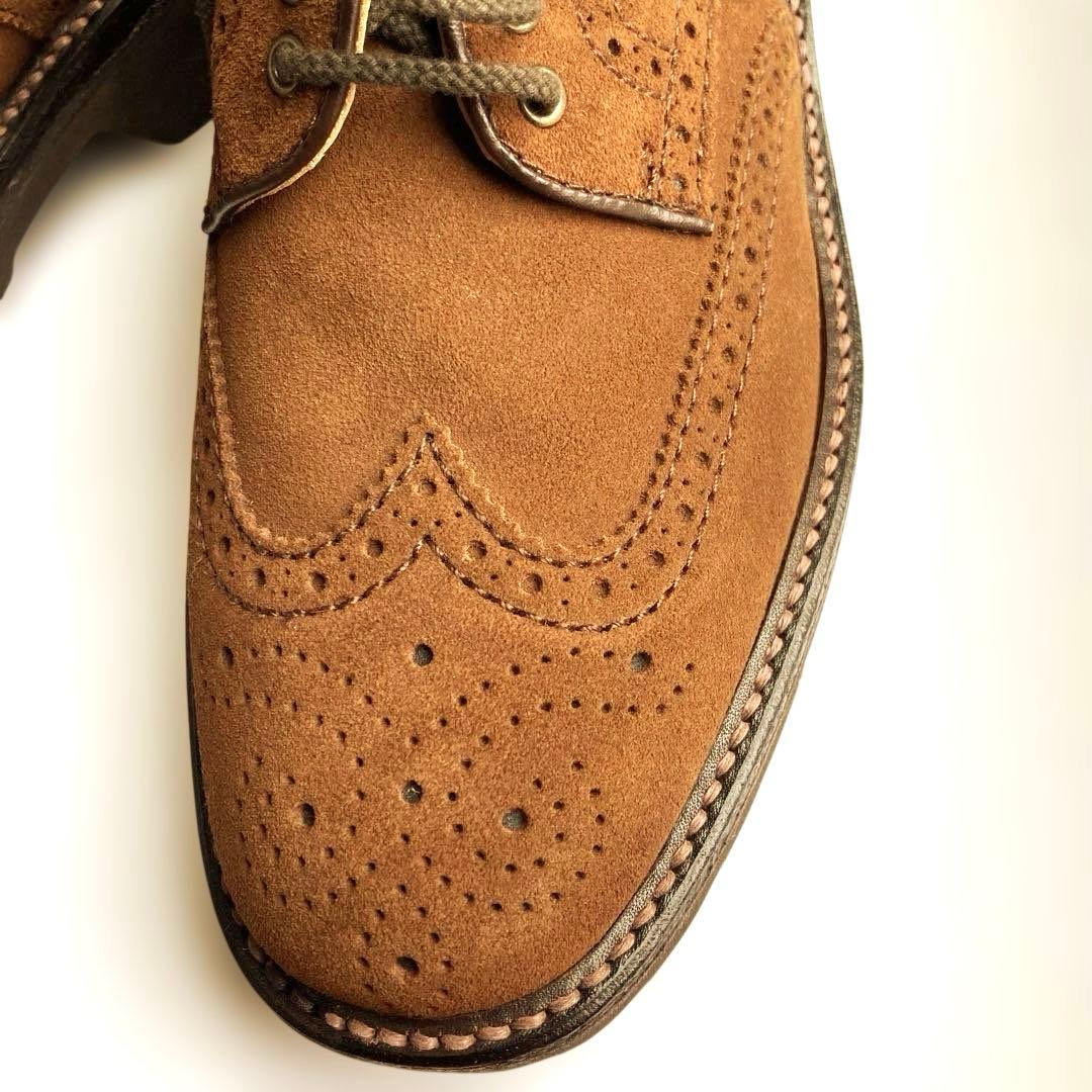 [ほぼ新品]✨REGALリーガル スウェード✨ウィングチップシューズ ローファー