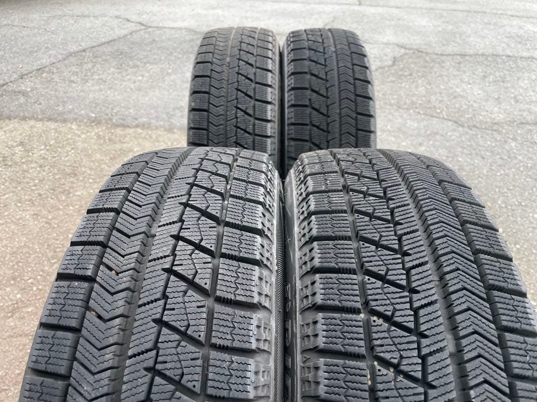 中古スタッドレスセット！TEAD×BS ブリザック VRX 155/65R14付