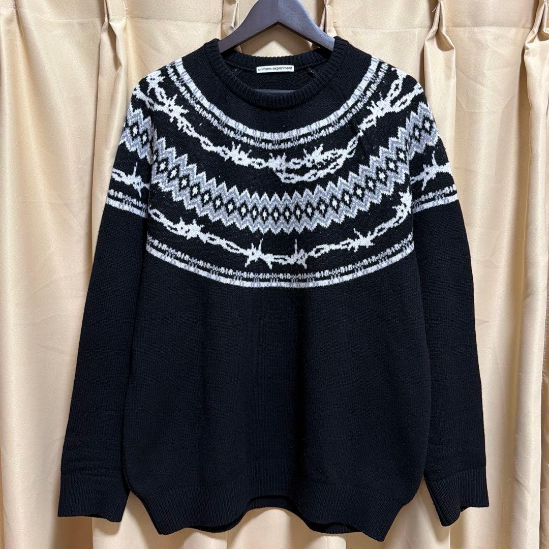 トップス UE ENTANGLED NORDIC SWEATER