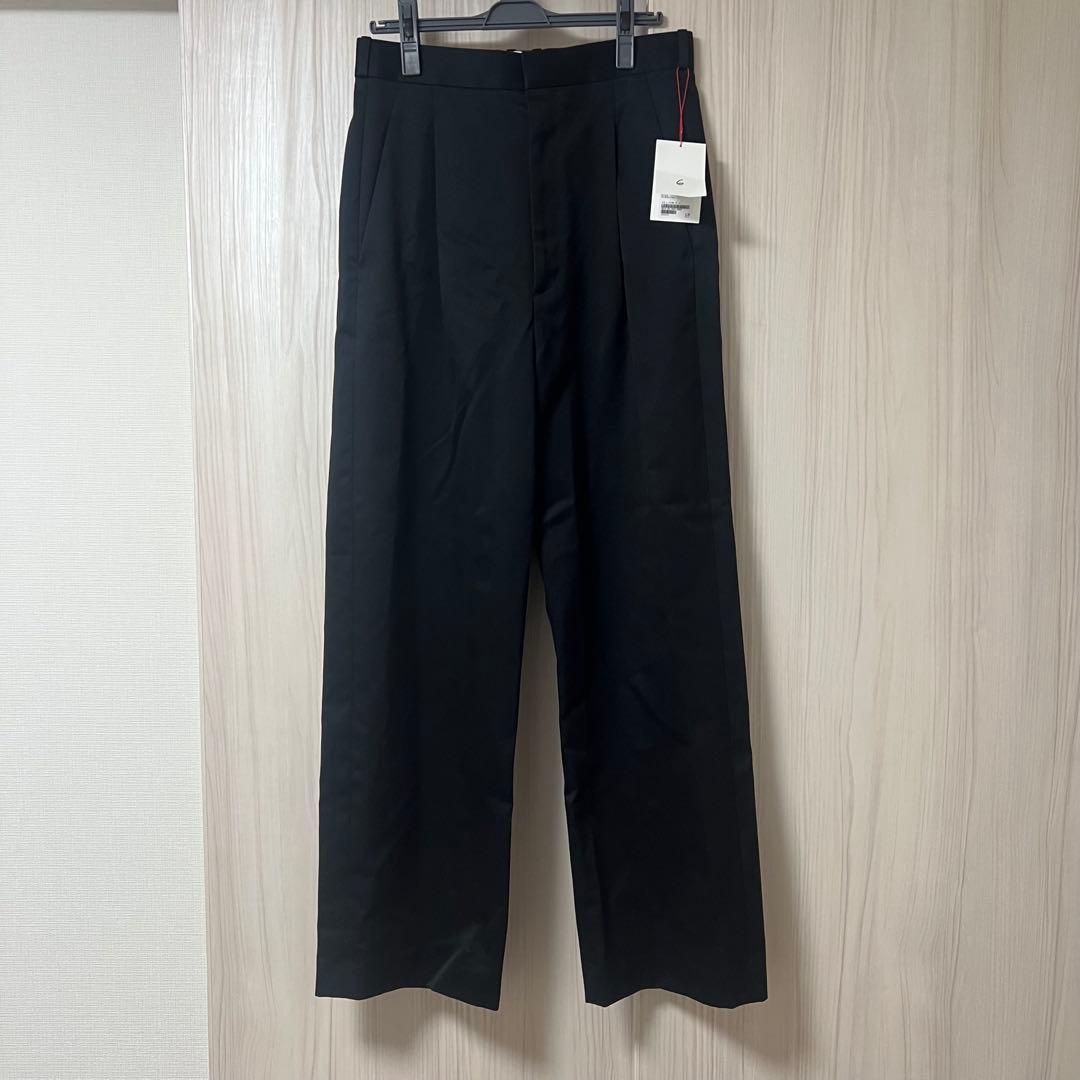 【tohne4】 6(ROKU) コットン チノ パンツ ブラック