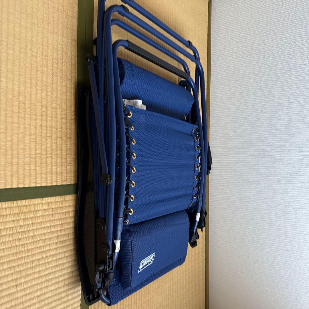 Coleman リクライニングチェア インフニィニティー ネイビー
