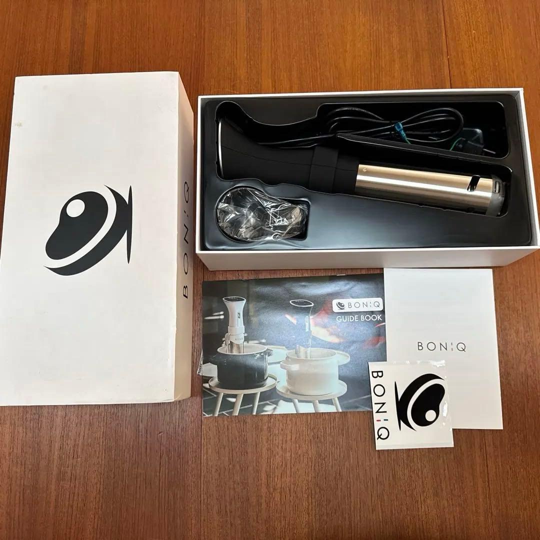 BONIQ 01B 低温調理器 本体とガイドブック付き