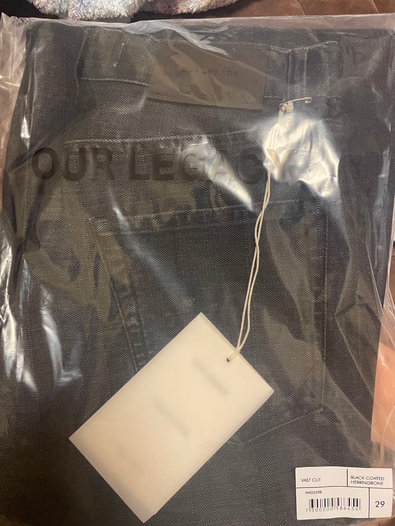 our legacy、Black Coated Herringboneデニム