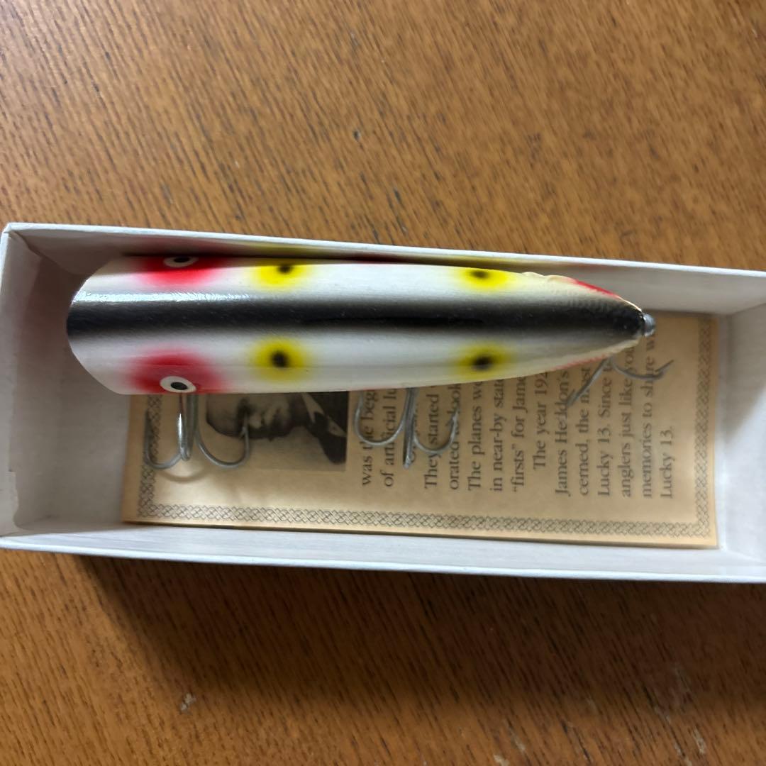 ルアー・フライ Heddon DOWAGIAC Wood Lucky 13