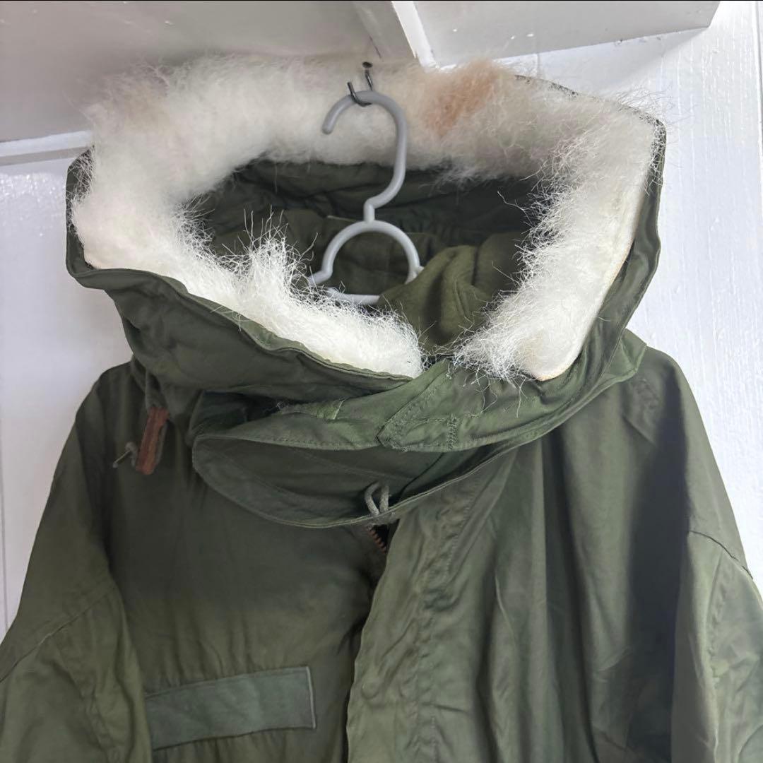 美品　米軍実物　M65パーカー　フィッシュテールパーカーMEDIUMフルセット