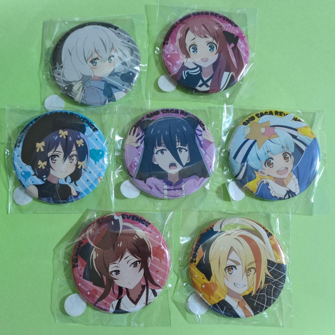 ゾンビランドサガ　デジタルくじ　缶バッジ