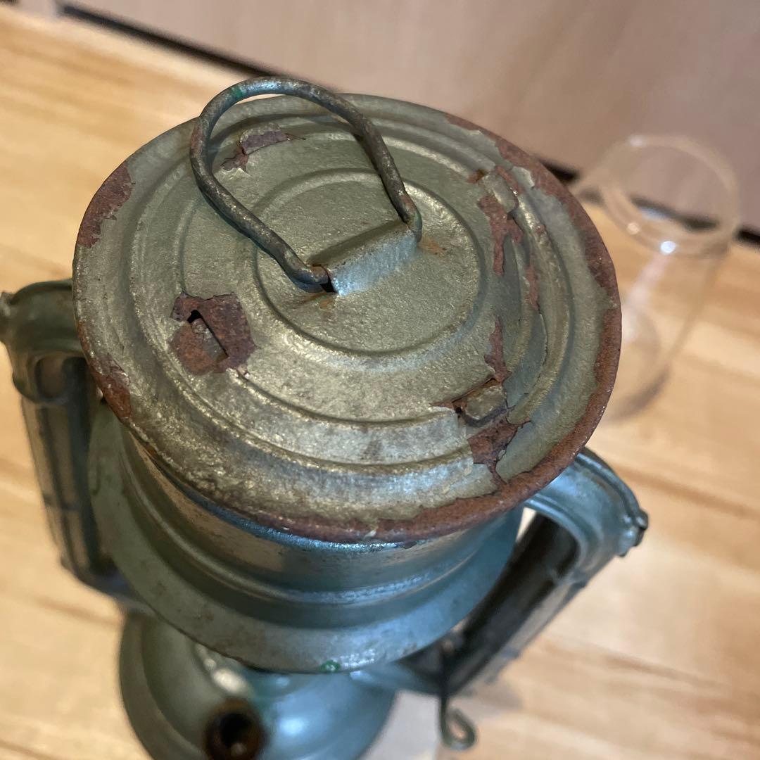 アンティーク　WINGED WHEEL No.500日本製 グリーンランタン