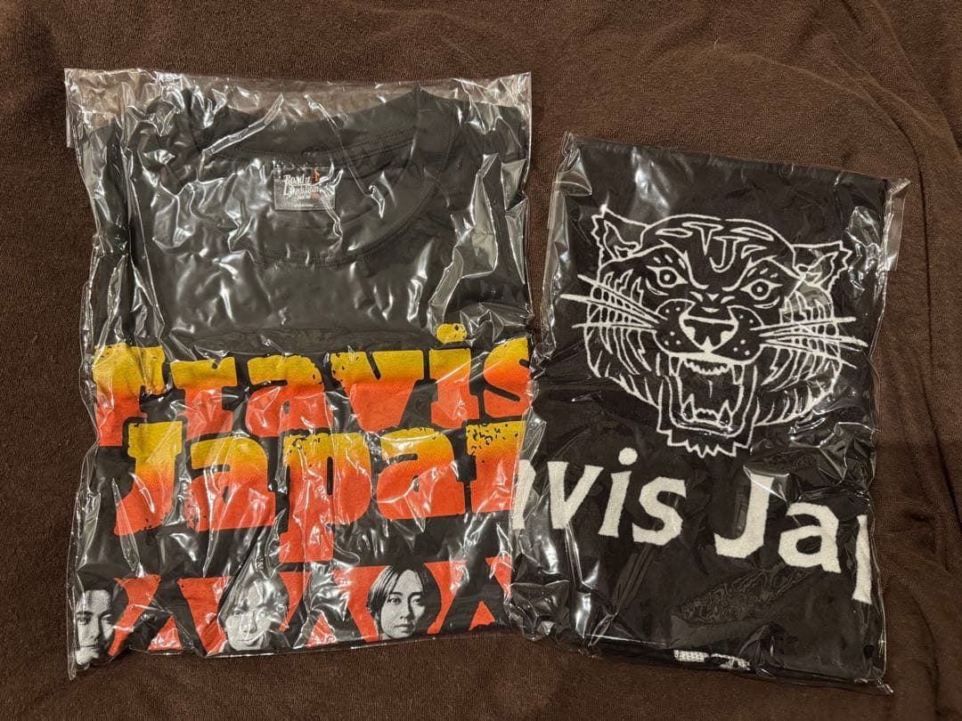 【新品未開封】TravisJapan トラジャ ワールドツアーTシャツ タオル
