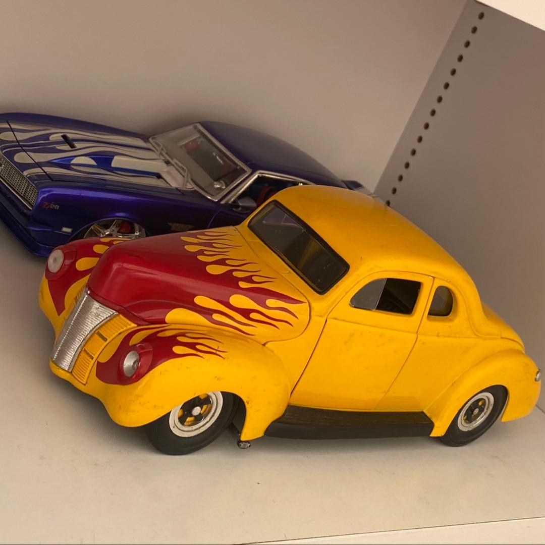 1/18 アメ車　ミニカー　フォード　クーペ　ホットロッド　1940s