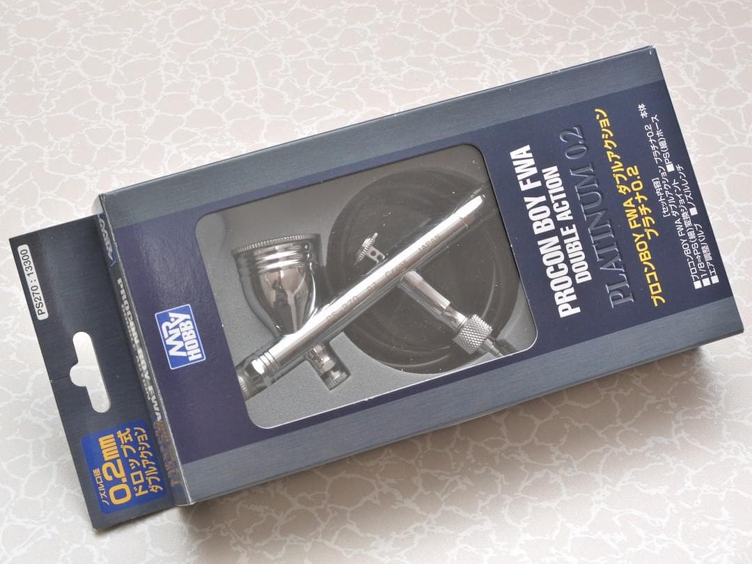 クレオス PS270 プロコンBOY FWA ダブルアクション プラチナ02