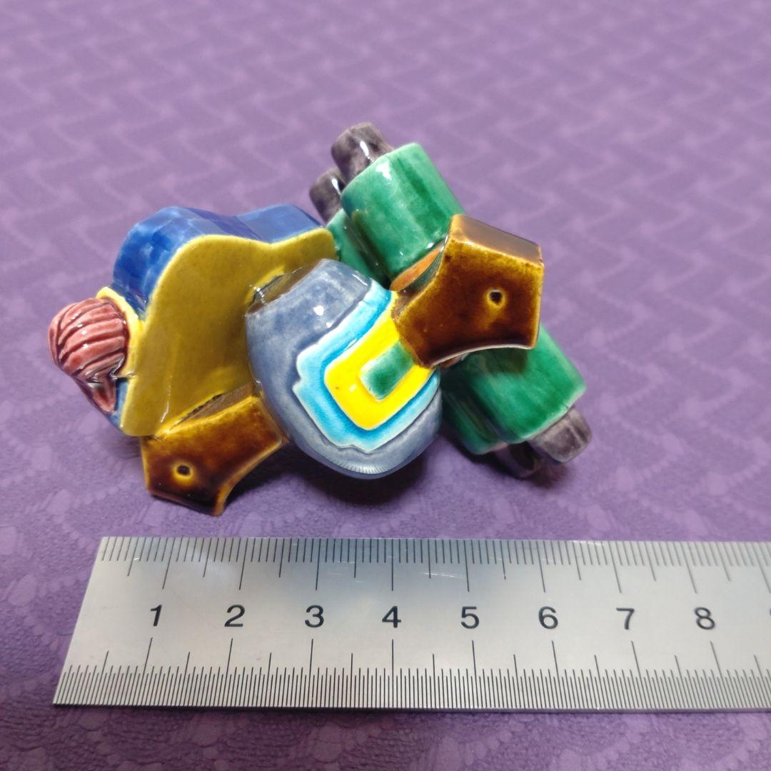 値下げ　蓋置　交趾宝尽し　中村翠嵐