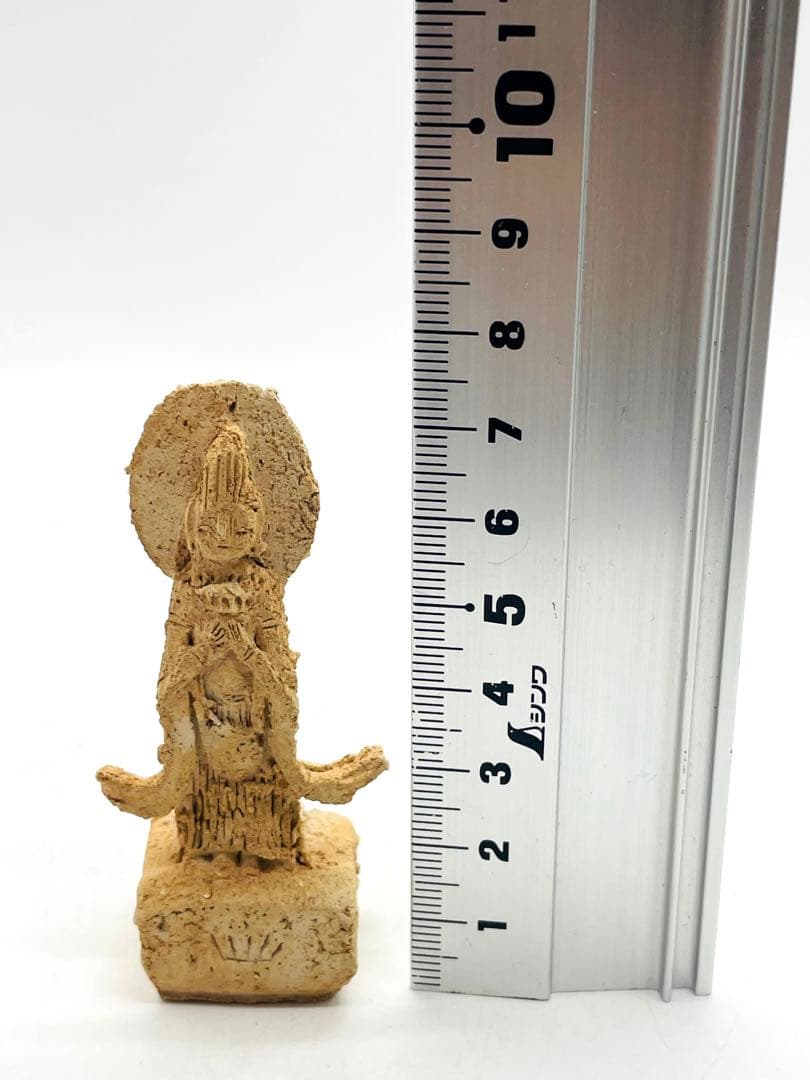 二見光宇馬 陶仏 仏像 仏様 焼物 オブジェ