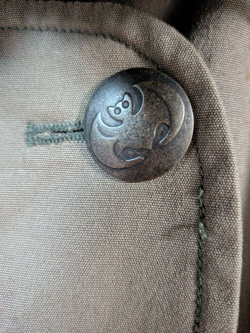 TSUMORI CHISATO ファー付きモッズコートコウモリボタン 訳あり