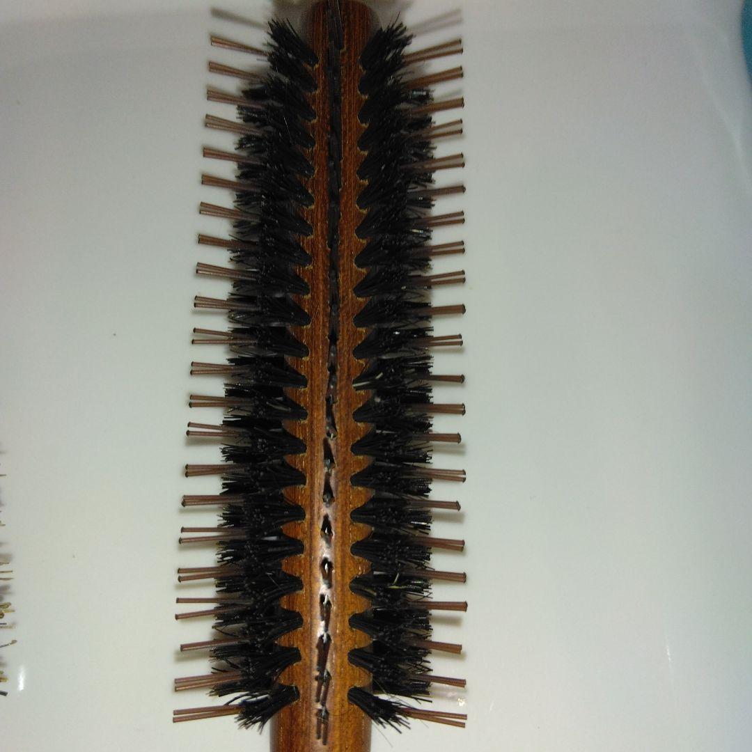 純毛ロールブラシ～小さいロールブラシ2本～55年前のブラシ～パーマロットセット