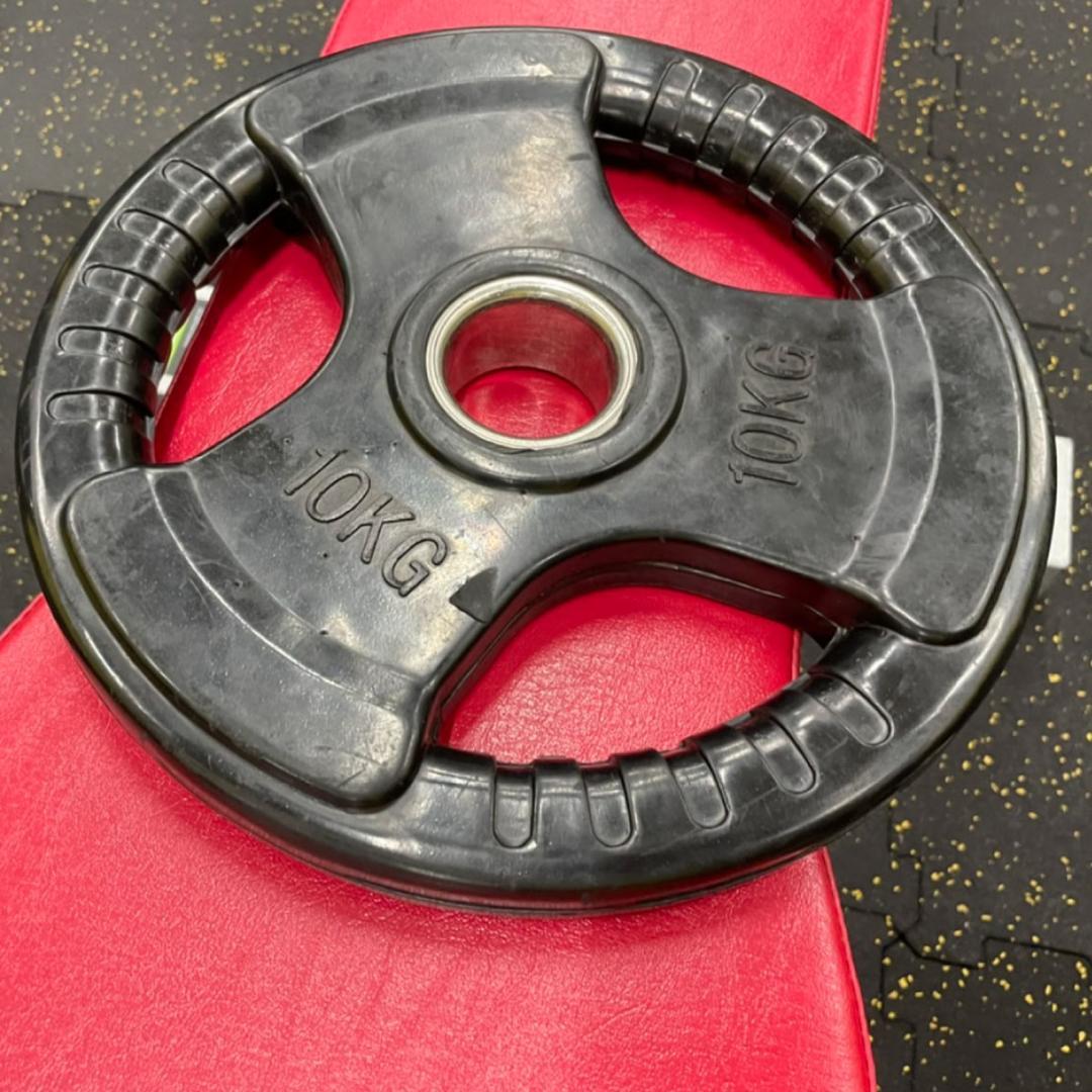 50mm ラバープレート20kg 2枚15kg 2枚10kg  2枚