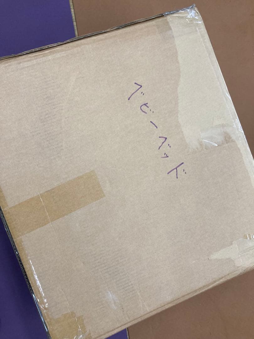 Luddy ベビーベッド ベビーラック ハイローベッド 折りたたみ 組み立て不要