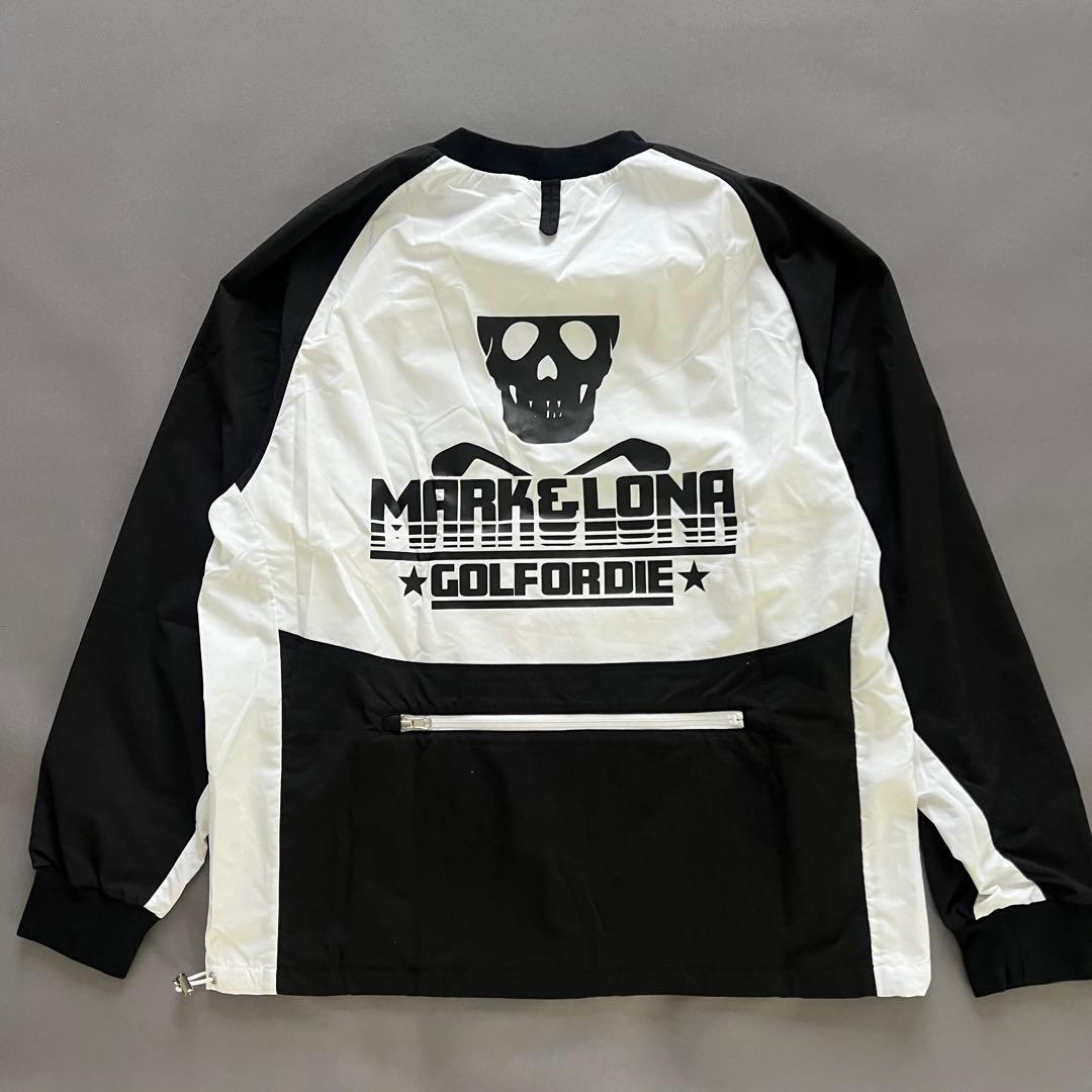 【新品】MARK&LONA マークアンドロナ　スニード　ナイロンジャケット　白黒