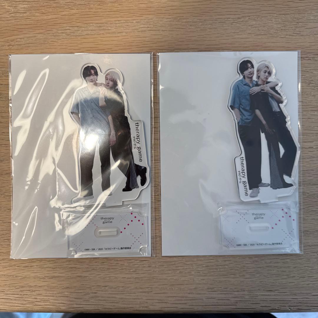 ドラマセラピーゲーム　冨田侑暉　MAZZEL NAOYA　アクリルスタンドセット