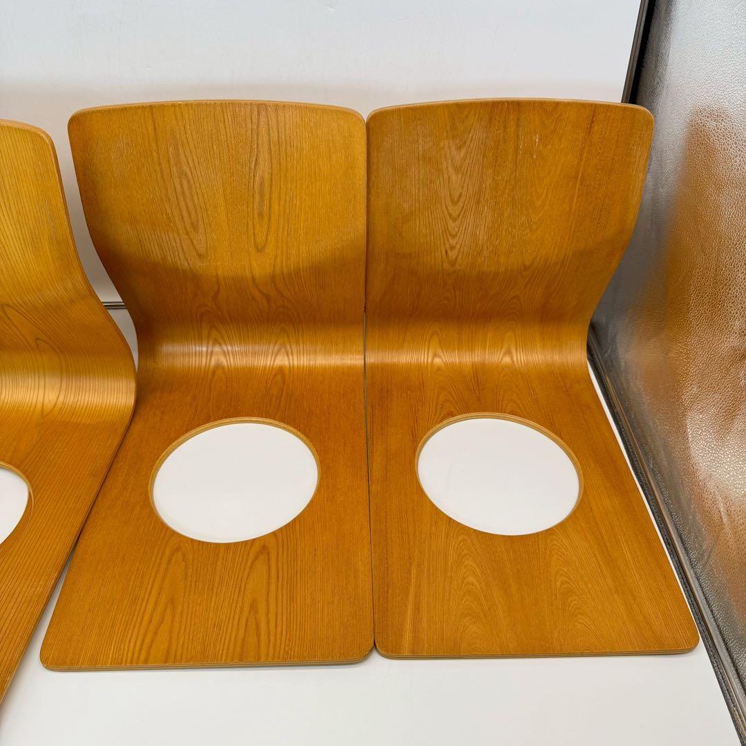 天童木工 座椅子 4脚セット　Tendo 木製　曲げ木