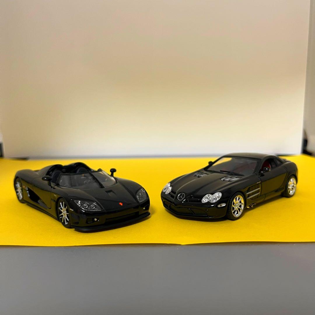 【早い者勝ち！】1/43 ケーニグセグCCX メルセデスベンツSLRマクラーレン