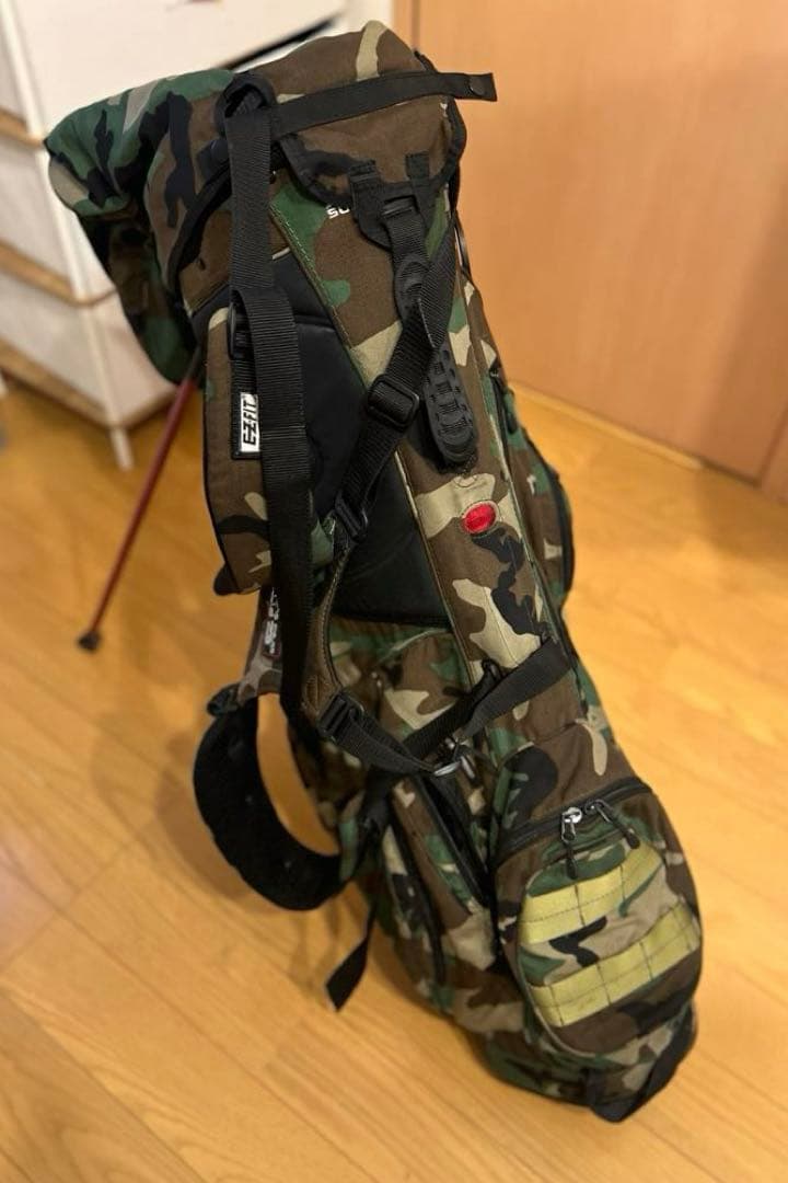 【BEAMS GOLF × BRIEFING】コラボ 迷彩柄 キャディバック