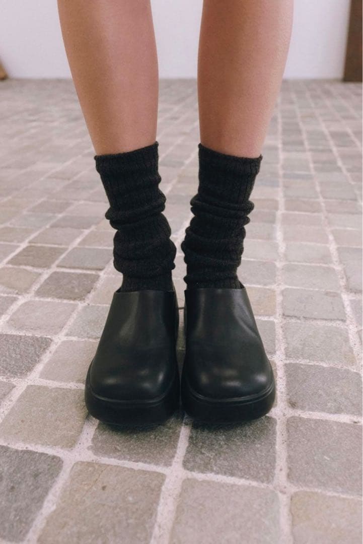 靴 todayful Volume Sole Sabot 36