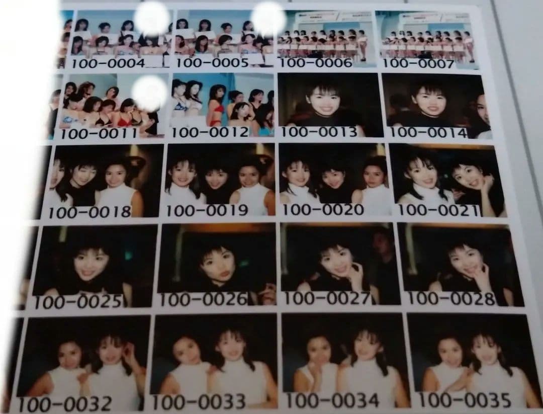 レースクイーン　写真　はがきサイズ　38枚　榎木らん　ほか　1999年