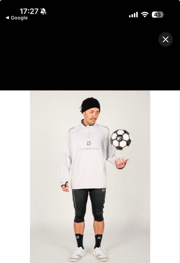 ［新品］LUZeSOMBRA LS 2WAY HALF ZIP TOP