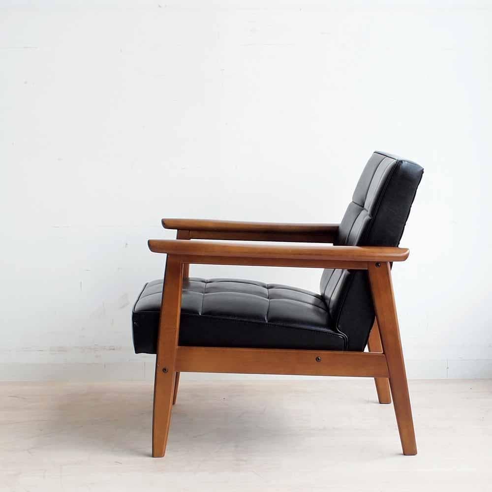 カリモク60 Kチェア 1シーター スタンダードブラック ZR24268