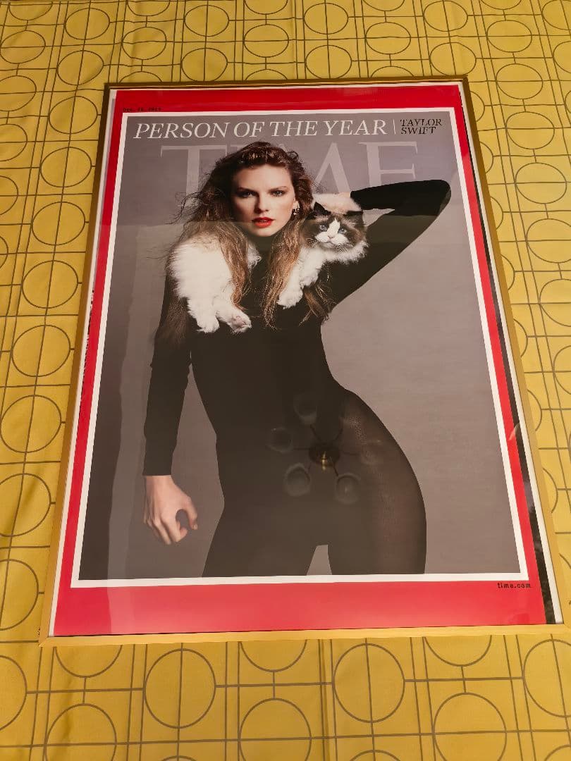 TIME誌恒例の2023年「今年の顔」表紙3デザイン　TIMEポスター