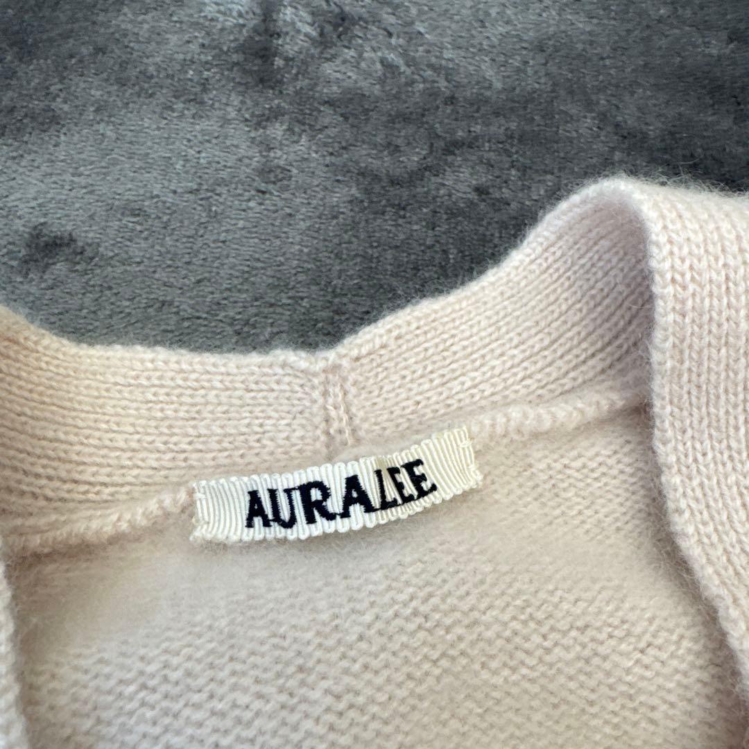 auralee オーラリーBABY CASHMERE KNIT CARDIGAN