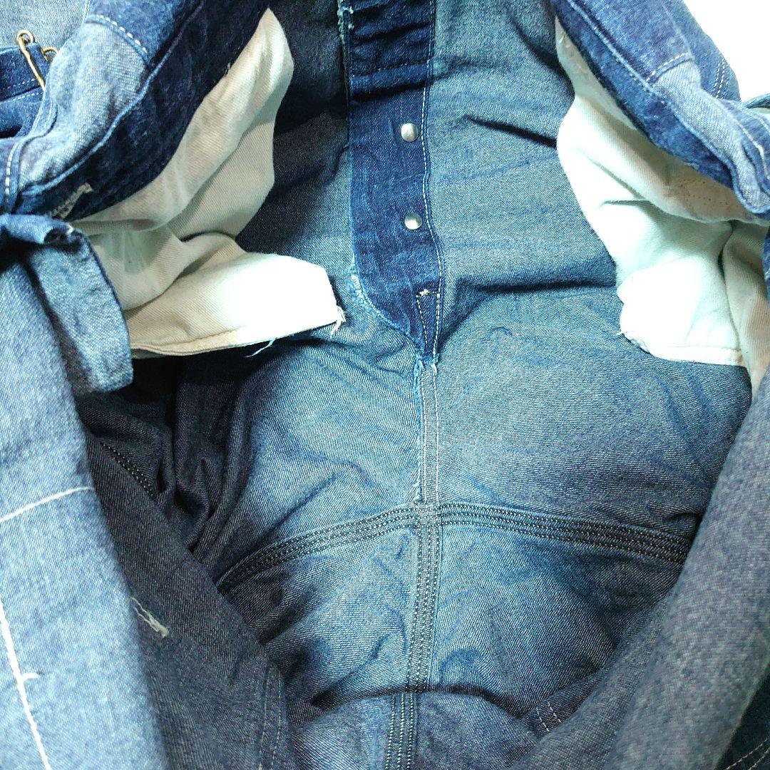 HEAD LIGHT デニム オーバーオールHD41630 11oz 32×32