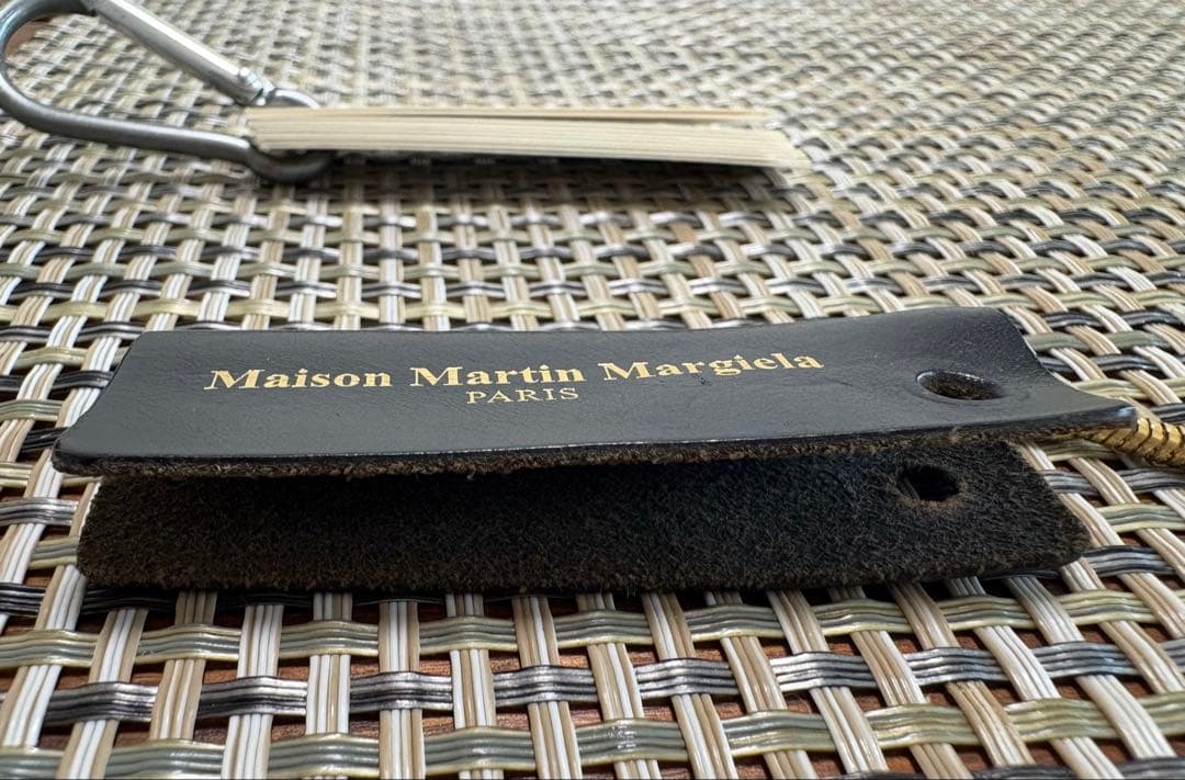 Maison Martin Margiela レザーキーリング　メモ付
