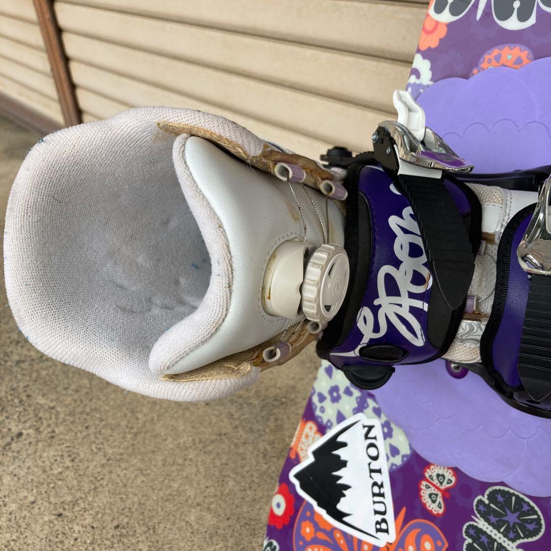 BURTON（バートン） キッズ用スノーボード3点セット　115cm 21cm