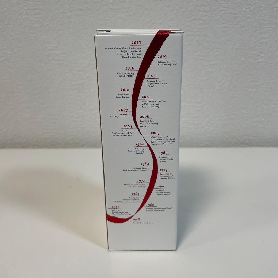 【新品】サントリーウイスキー TASUKI 100周年記念