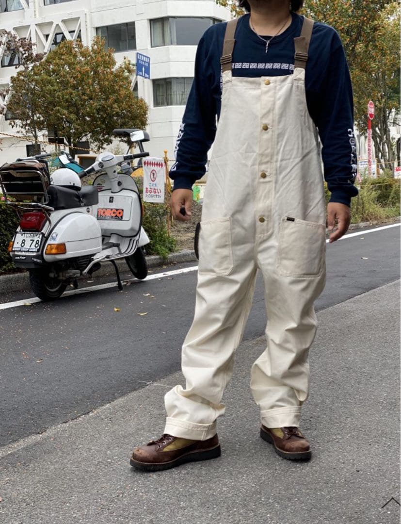 bluco オーバーオール　ブルコ　デッキパンツ　サロペット　ワークパンツ
