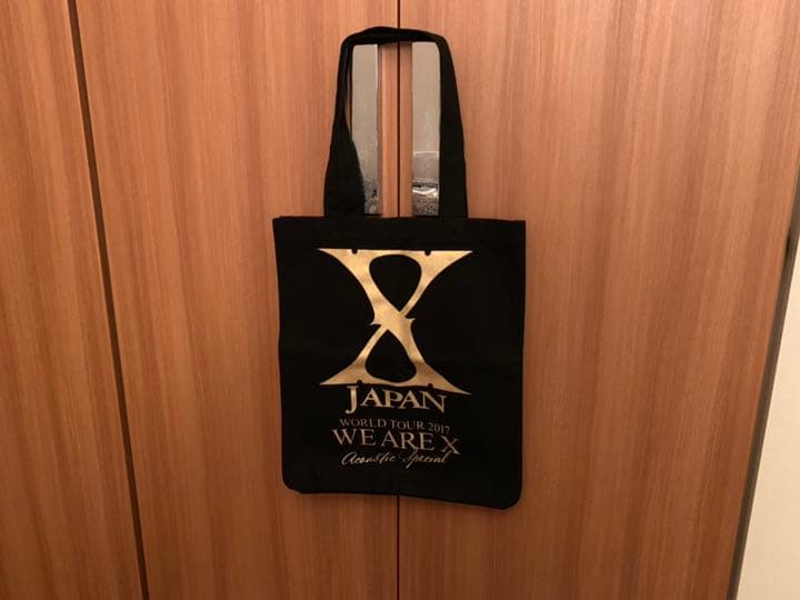 限定 VIP We Are X トートバッグ 新品 X JAPAN ゴールド