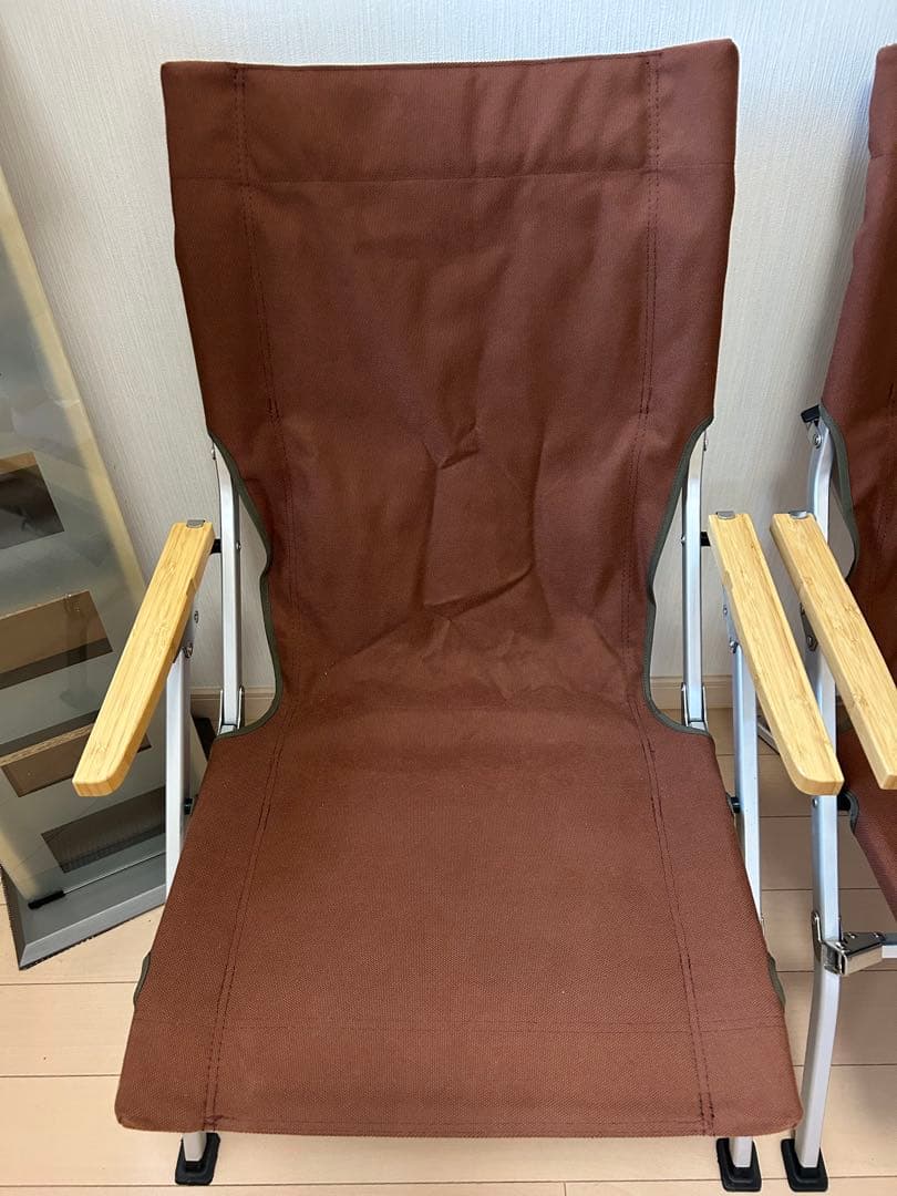 スノーピーク　ローチェア30 ブラウン（2脚セット）