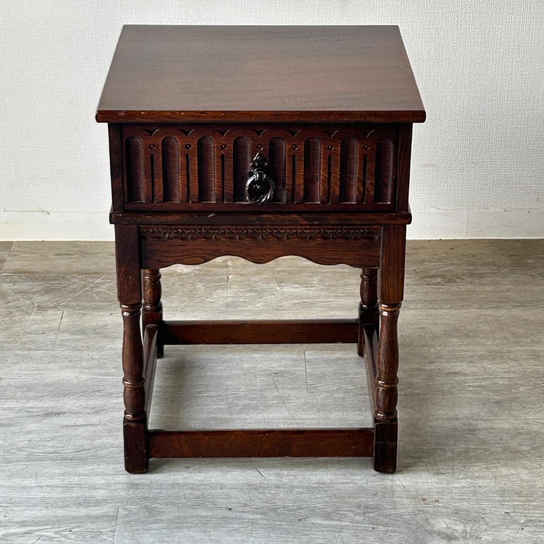 イギリス アンティーク 家具 サイドテーブル 1940年頃 722A